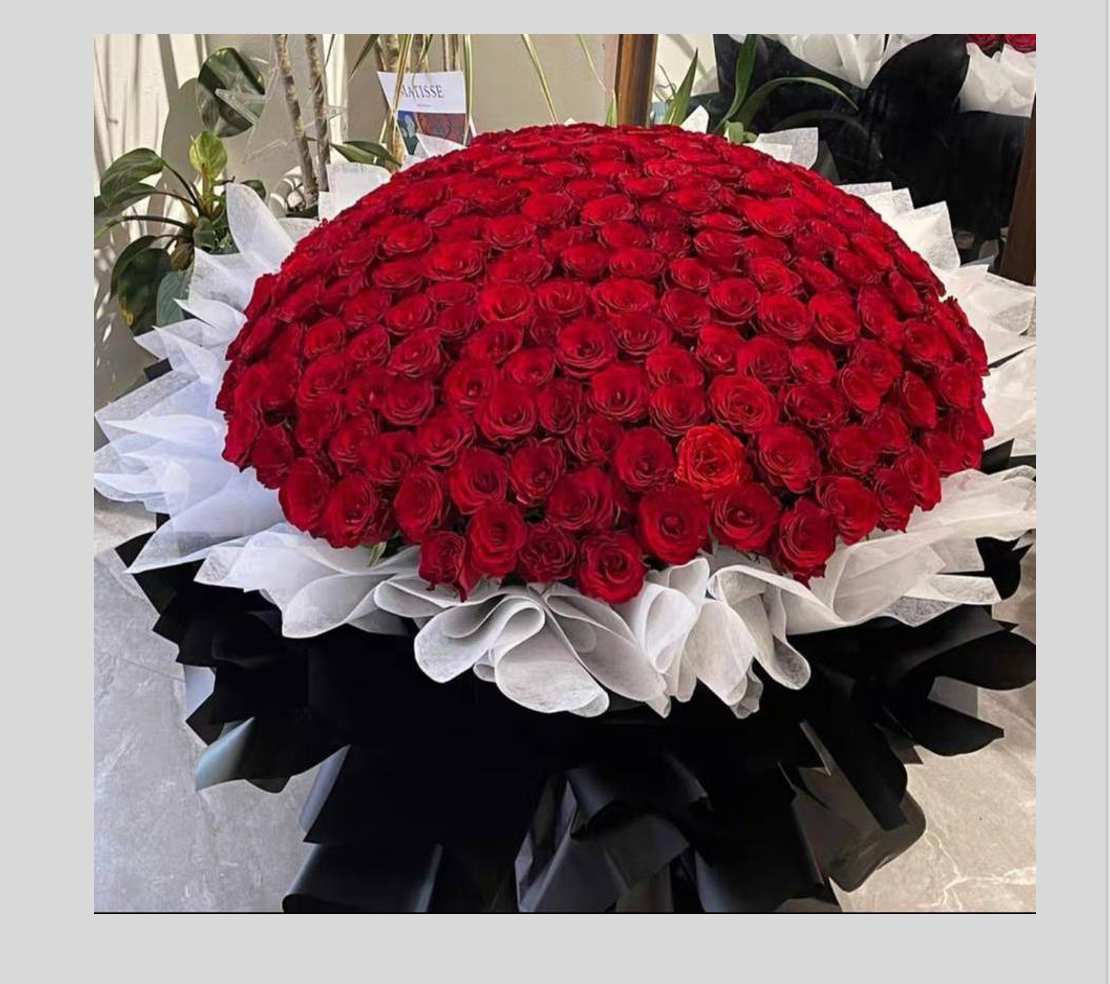 520 Red Roses Bouquet - Wo Ai Ni – www.wgifts.sg