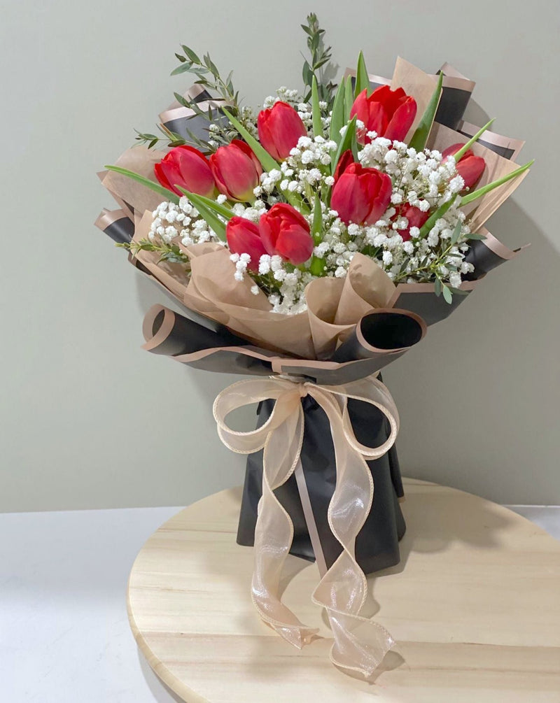 Signature Tulips Bouquet - Red Tulips