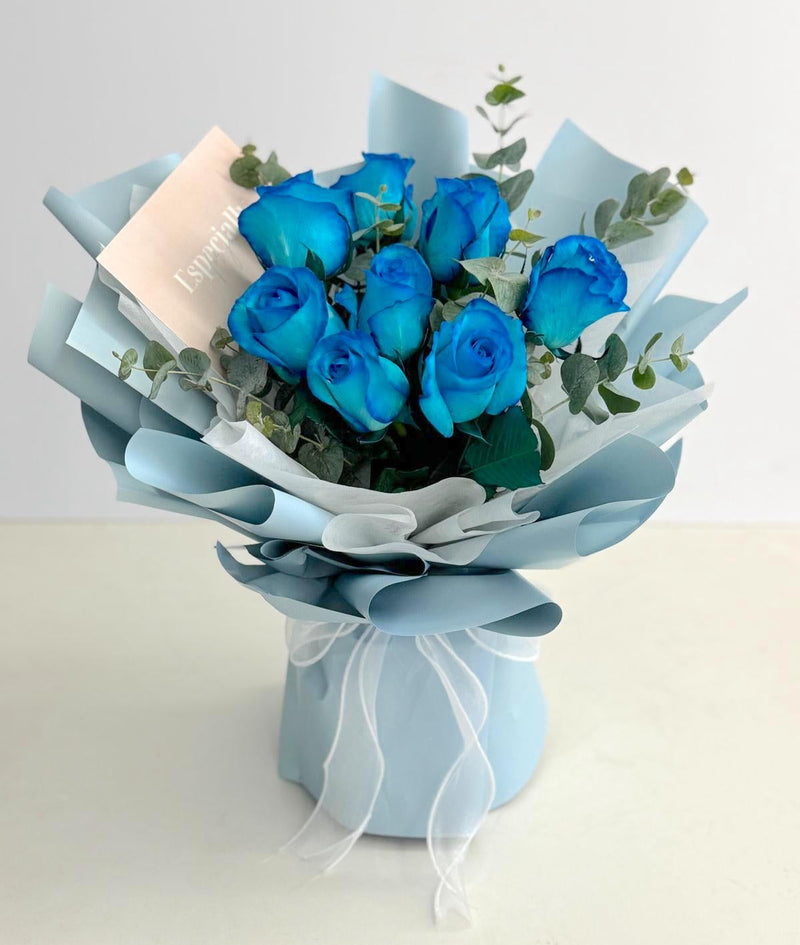 Signature Blue Roses Bouquet