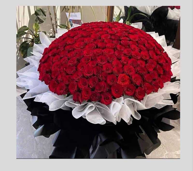 520 Roses 520 Red Roses Bouquet - Wo Ai Ni – www.wgifts.sg