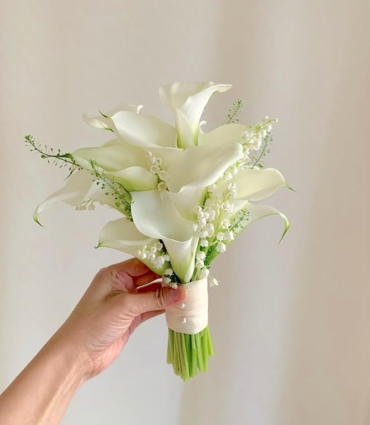 Lily of the Valley & Calla Lilies Bridal - Bespoke