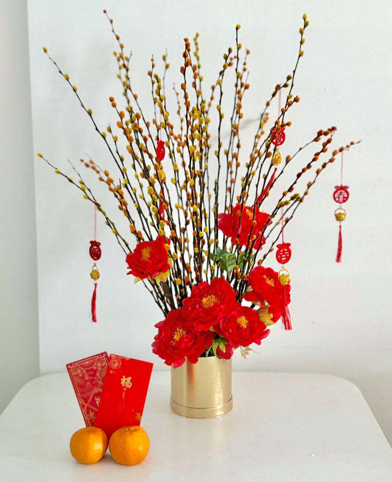 Chinese New Year Bloom Box - Double Prosperity