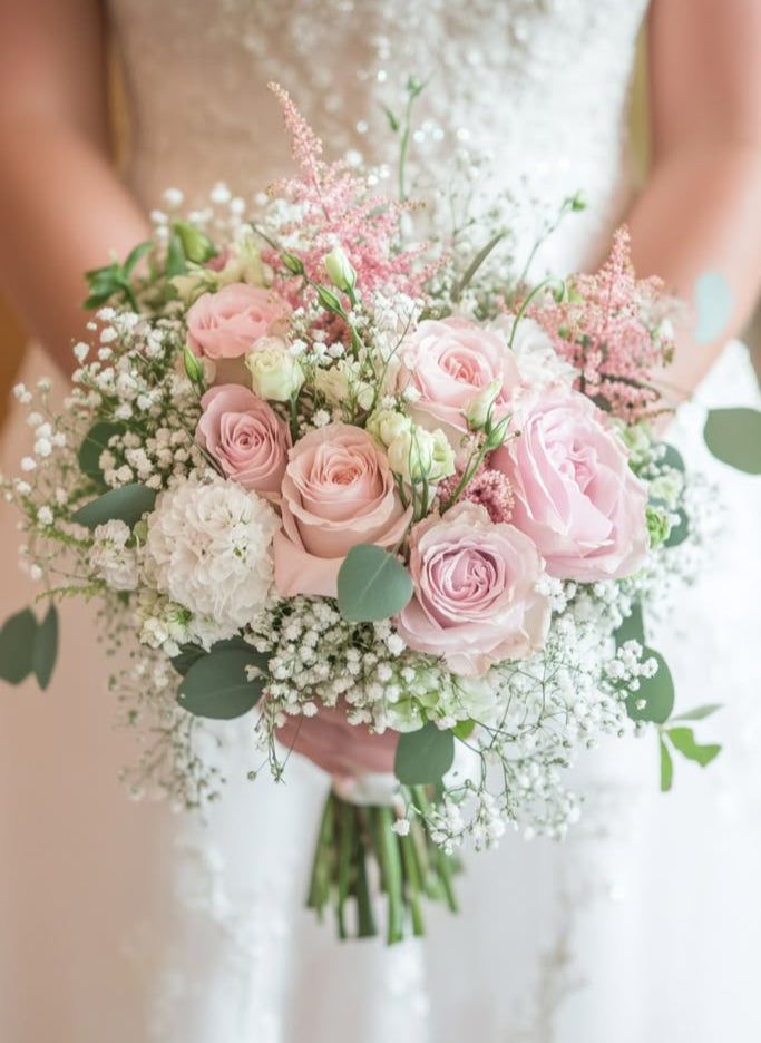 Freestyle Roses Bridal Bouquet - Princess