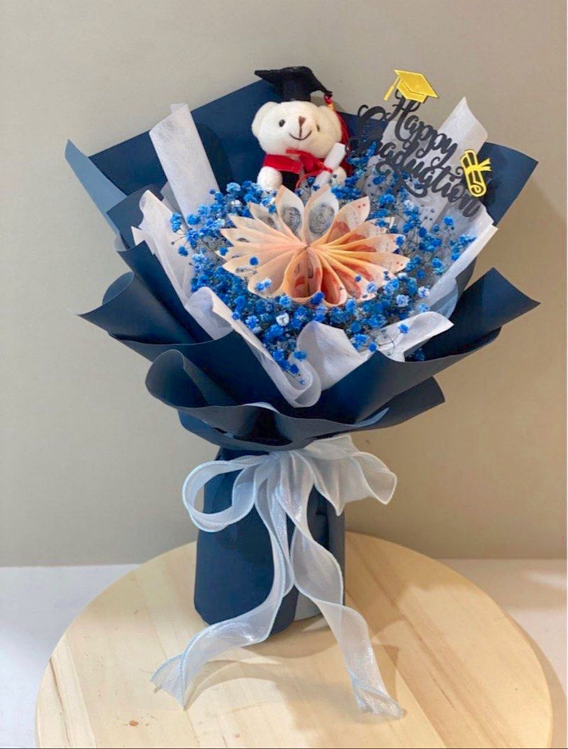 Graduation Money Flower Bouquet - For Him