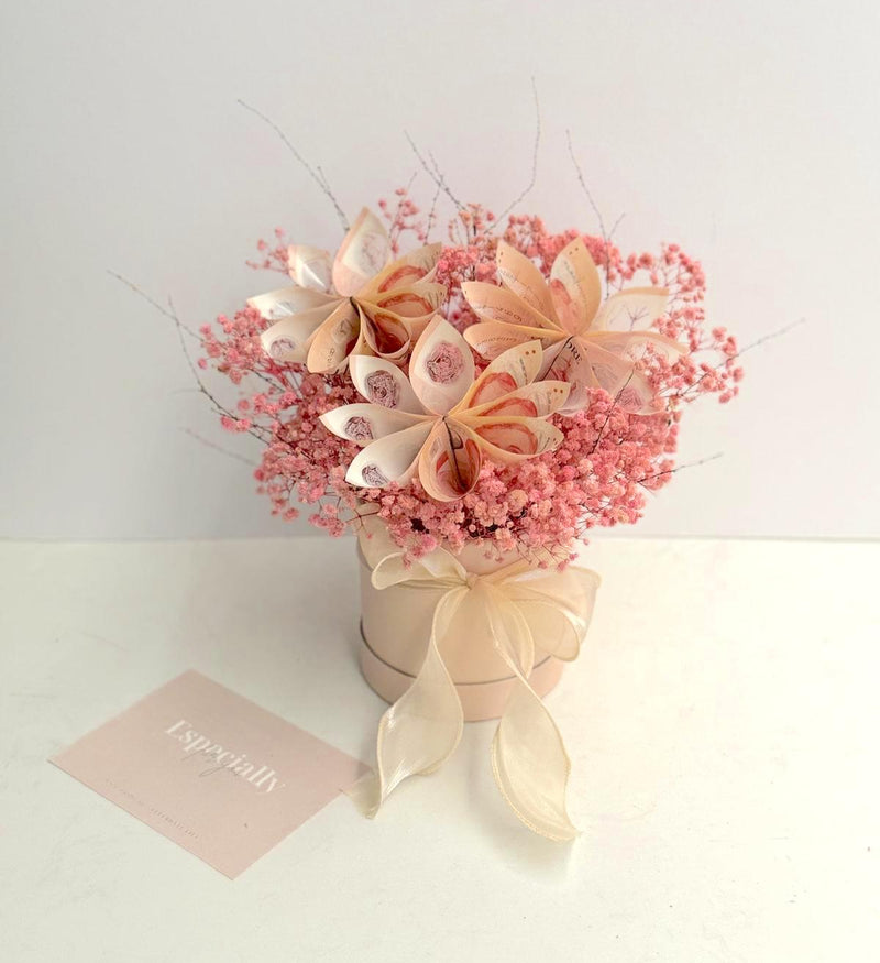 Money Bloom Box - 3 Money Flowers