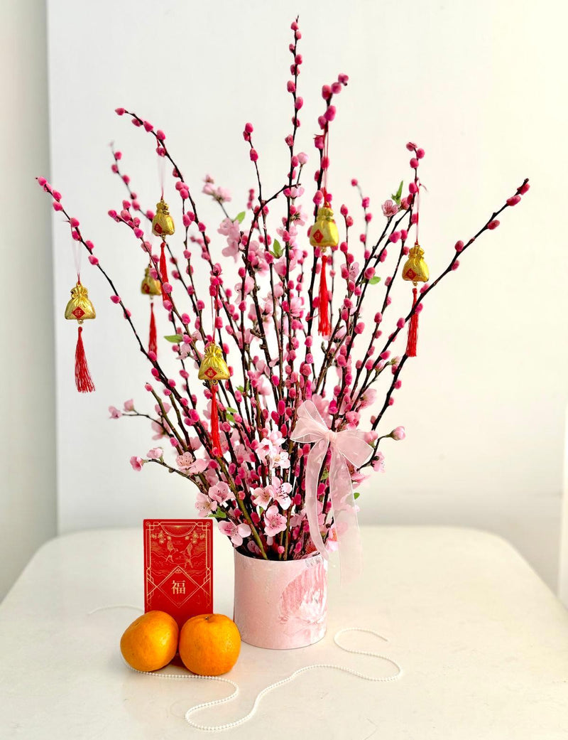 Fortune Bloom Box - Pink Pussy Willow