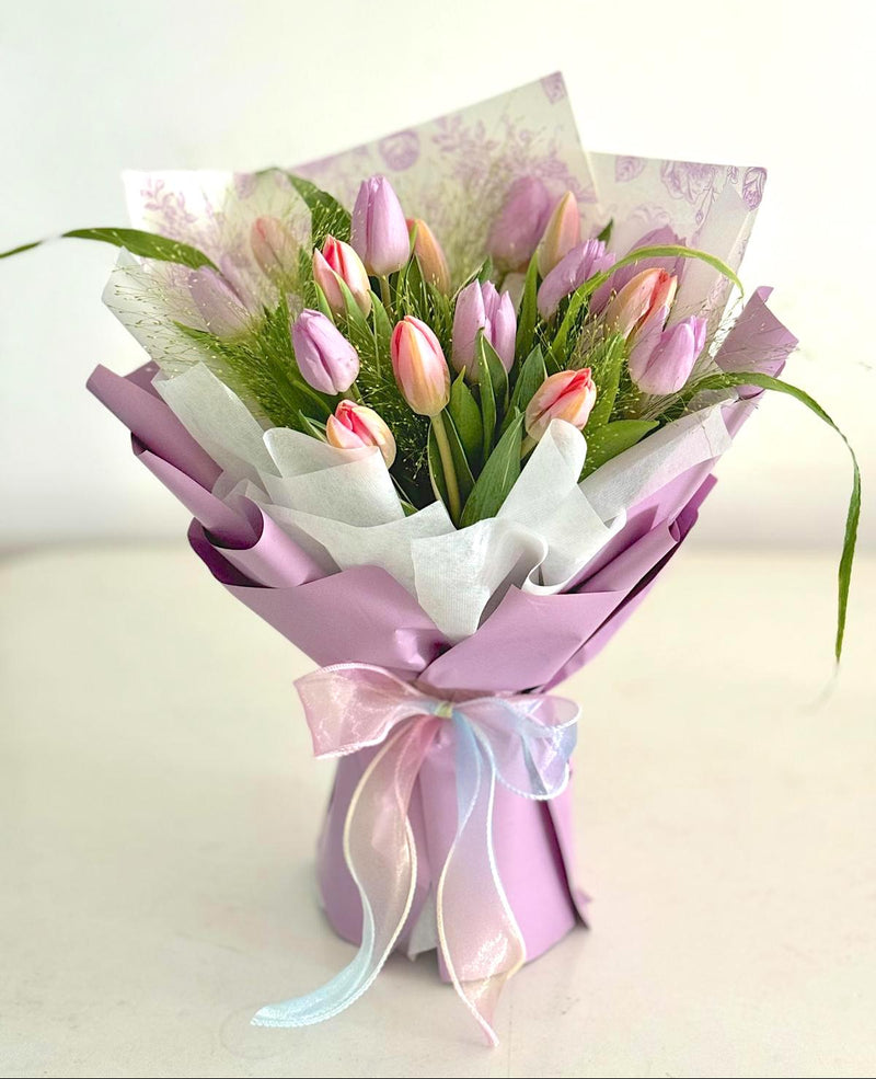 Timeless Tulips Bouquet - 16 Stalks