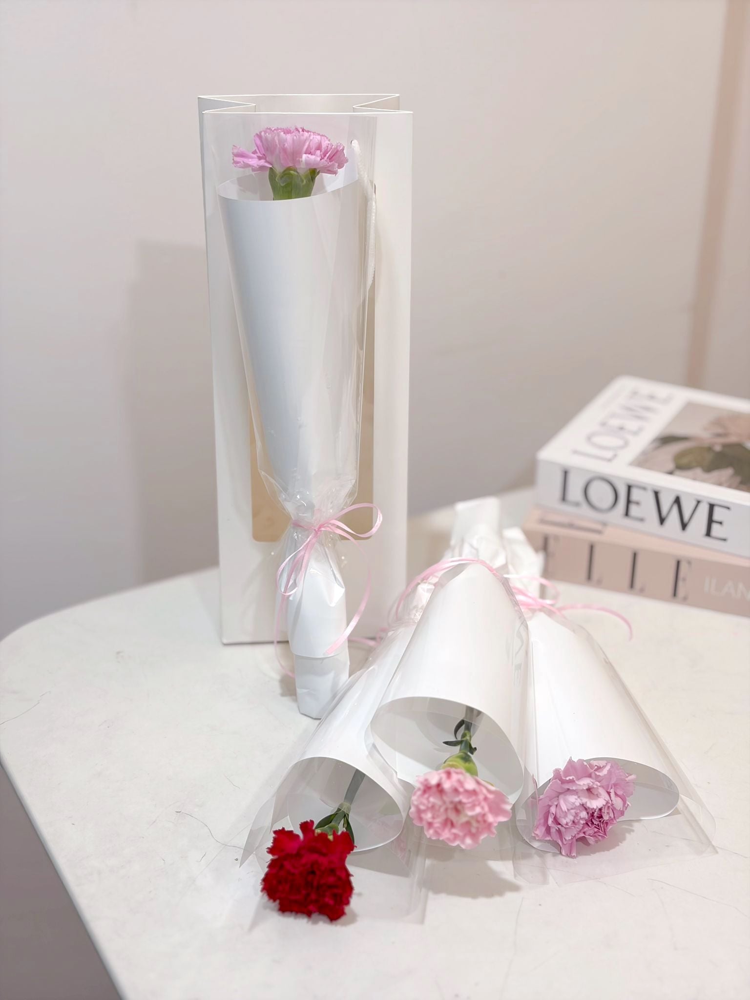 Single Stalk Carnation - 2 sets – www.wgifts.sg