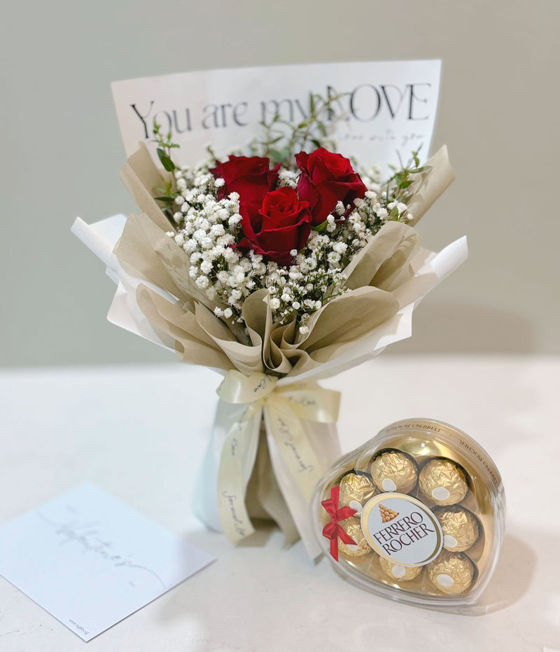 Red Roses Bouquet - My Love