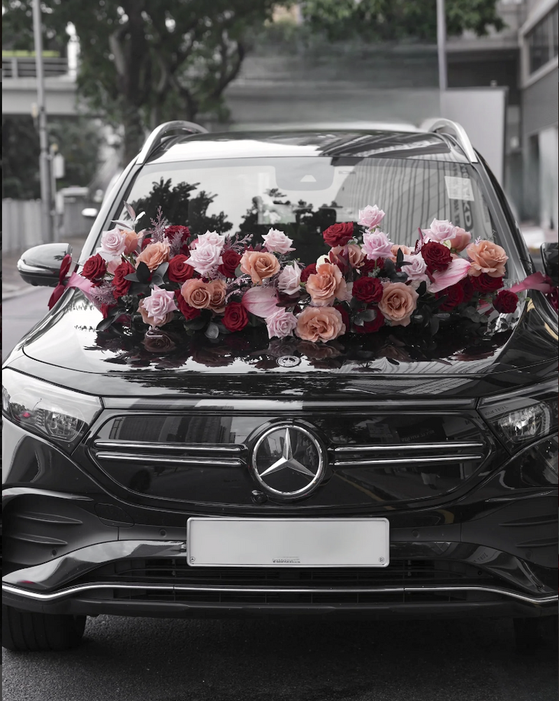 Luxury Wedding Car Decoration